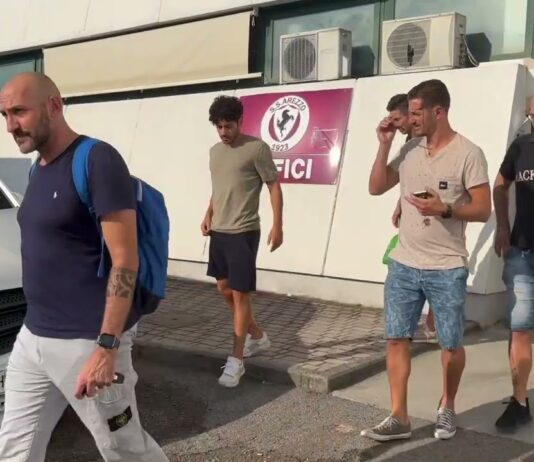 VIDEO / Il raduno dell’Arezzo 2022/23 allo stadio. Domani via alla preparazione