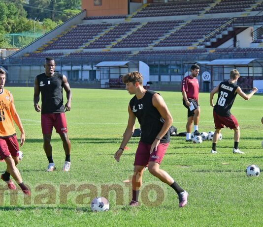 FOTOGALLERY / Primo agosto, allenamento al Comunale