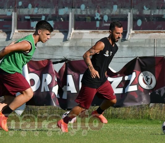 Due giorni al derby, allenamento al Comunale. Tutti disponibili, Indiani può scegliere
