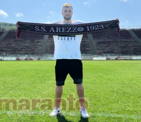 Arezzo, più esperienza tra i pali. Preso il portiere Trombini. E’ già aggregato al gruppo