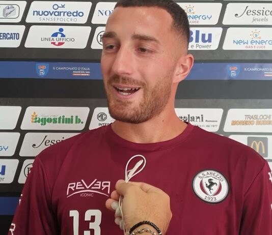 VIDEO / Arezzo, la sfida di Bruni: “Voglia di vincere con questa maglia”