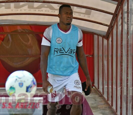 Diallo in prestito al Prato: “E’ solo un arrivederci”. L’Arezzo sonda il mercato di serie C