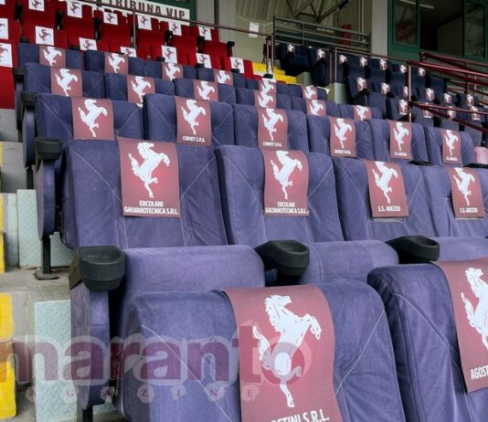 Un settore di tribuna per gli ex amaranto. Nuovo look per sala stampa e tunnel spogliatoi