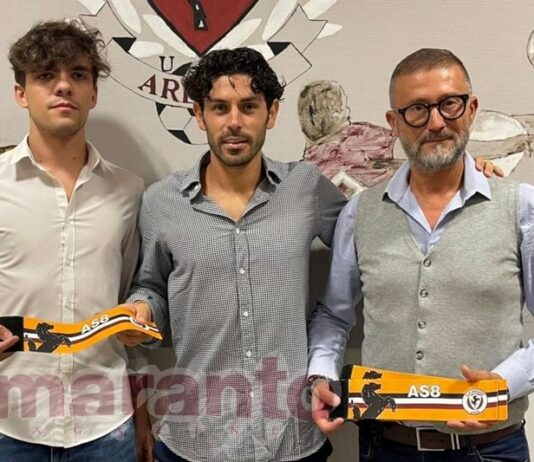 Consegnata la fascia di capitano a Settembrini. Sarà in vendita anche per i tifosi