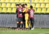 Arezzo straripante. Domina il primo tempo, si fa rimontare, poi vince con Risaliti. 4-3 a Livorno