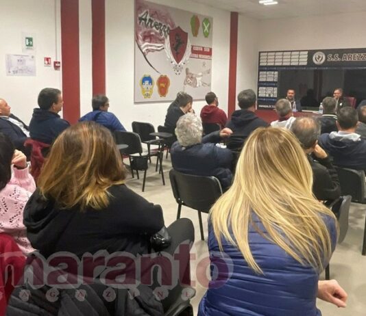 Approvato il bilancio della Ss Arezzo, saldato il novanta per cento delle perdite del club