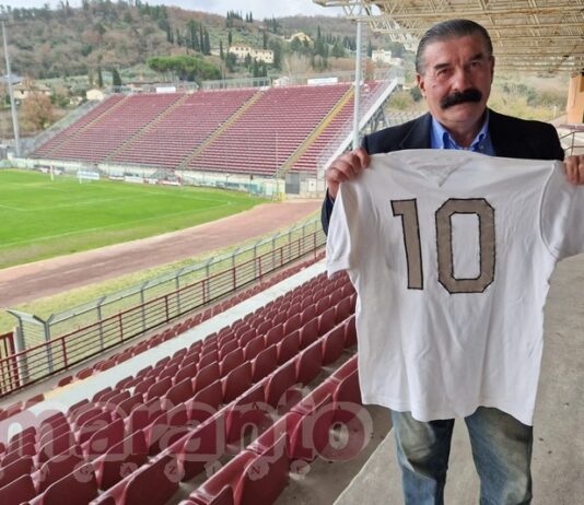 Emorragia cerebrale, sono gravi le condizioni dell’ex amaranto Mauro Pasqualini