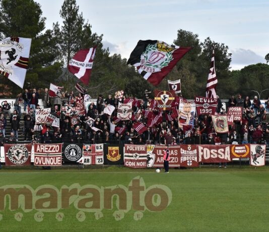 Slitta l’inizio della prevendita per Terranuova. I tifosi amaranto si muoveranno a centinaia