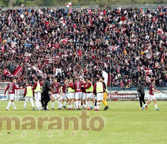 Comincia la poule scudetto, l’Arezzo deve vincere. Formazione, si torna al passato