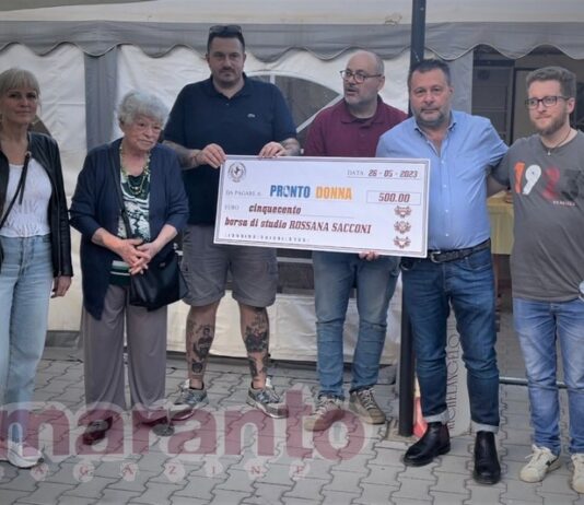 Orgoglio Amaranto, consegnata a Pronto Donna la borsa di studio intitolata a Rossana Sacconi