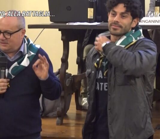 VIDEO / Lancia d’oro per i cento anni dell’Arezzo, la presentazione a Porta Sant’Andrea