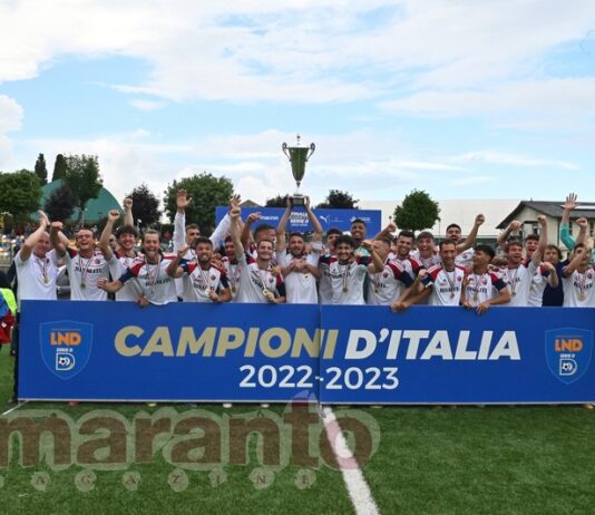 Il Sestri Levante è campione d’Italia. Battuto il Sorrento nella finale di Piancastagnaio
