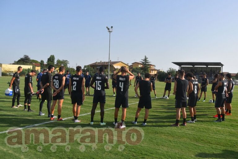 FOTOGALLERY / Il primo allenamento al centro sportivo di Rigutino