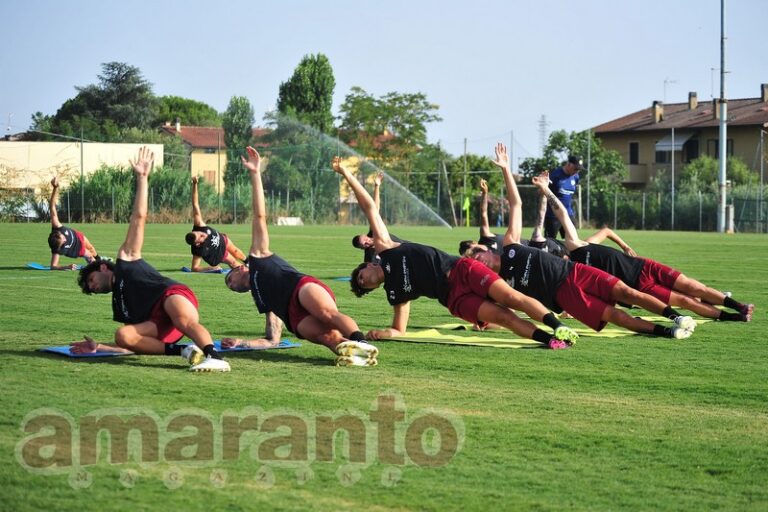 Rigutino, allenamento 19 luglio