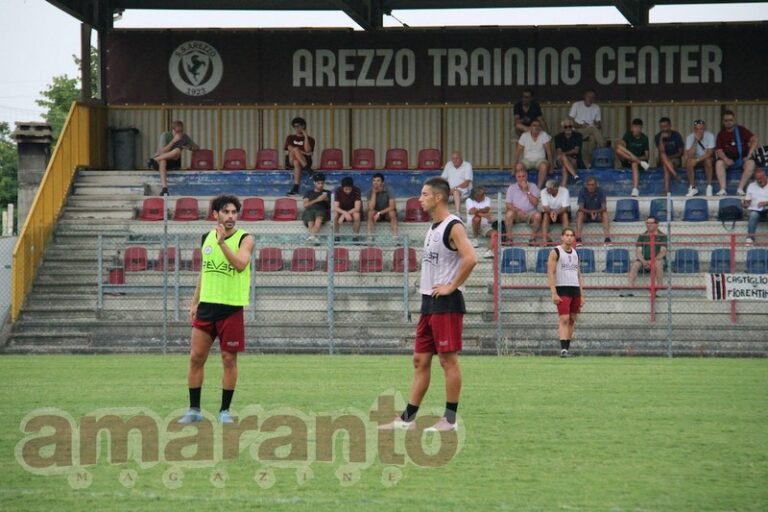 Rigutino, allenamento 24 luglio