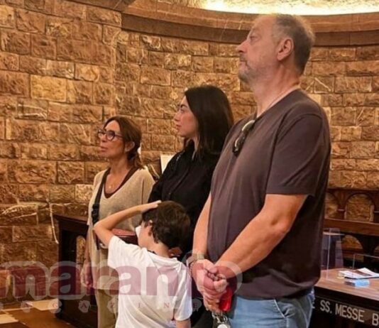 Manzo porta tutto l’Arezzo da San Francesco. Dirigenza, staff e squadra ad Assisi