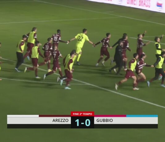 VIDEO / Arezzo-Gubbio 1-0, la sintesi e il gol della partita