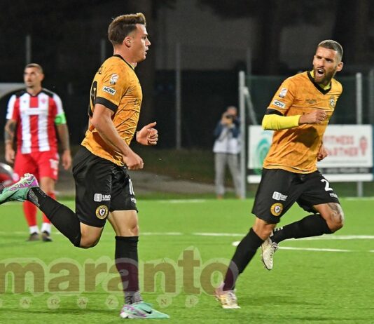 Stop sulla fascia, uno-due con Guccione e rasoiata nell’angolino. Pattarello, che gol!