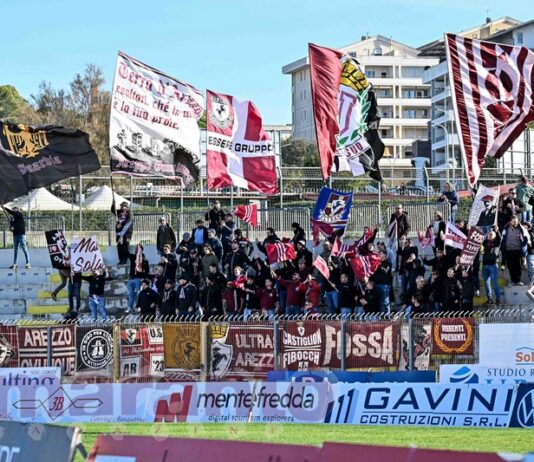 Bandieroni e tifo incessante, trasferta epocale. Manzo: “Noi in C soltanto di passaggio”