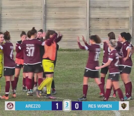 VIDEO / Acf Arezzo-Res Roma 1-0, la sintesi della partita