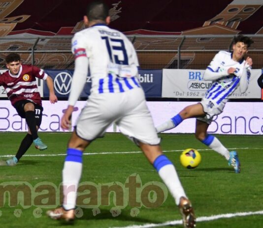 Non basta Gaddini, due gol dell’ex condannano l’Arezzo. Il Pescara espugna il Comunale (1-2)