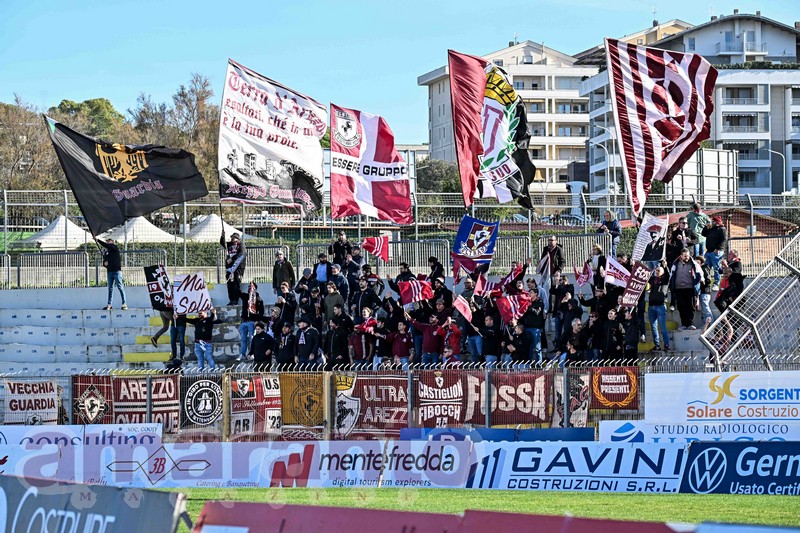 Curva Minghelli - Torres-Arezzo 3-2 (10 dicembre)
