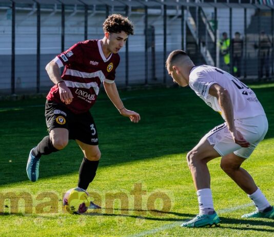 Donati senza paura: difende, spinge, crossa. L’Arezzo ha trovato un bel terzino