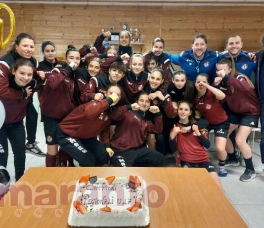 Un percorso netto. Le Under 17 amaranto conquistano il titolo di campionesse regionali