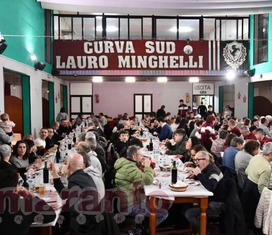 FOTOGALLERY / La serata di OA e della curva sud in ricordo di Lauro Minghelli
