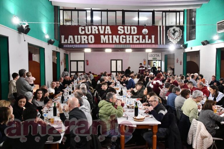 FOTOGALLERY / La serata di OA e della curva sud in ricordo di Lauro Minghelli