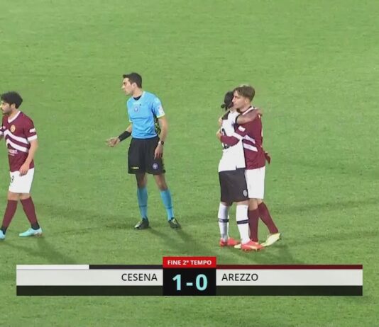 VIDEO / Cesena-Arezzo 1-0, la sintesi e gli highlights della partita