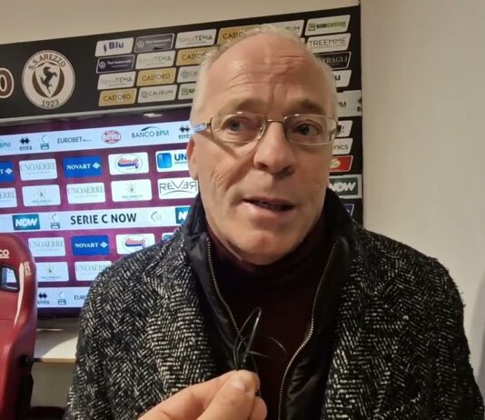 VIDEO / Giovannini: “Contento del mercato, occhi al domani. Tra un anno Arezzo da primi posti”