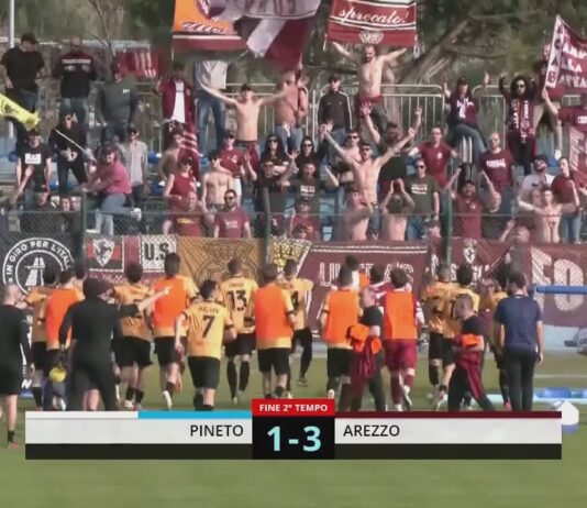 VIDEO / Pineto-Arezzo 1-3, la sintesi e i gol della partita
