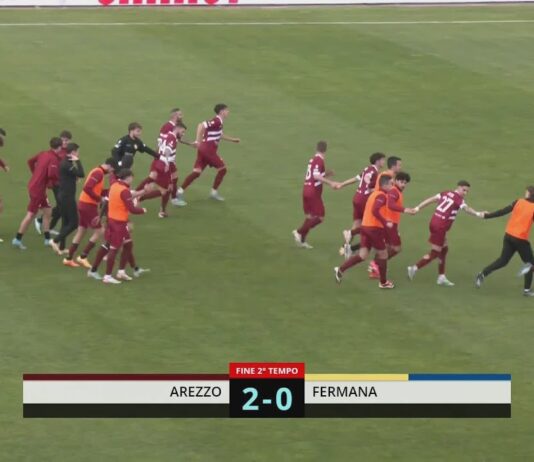 VIDEO / Arezzo-Fermana 2-0, la sintesi e i gol della partita