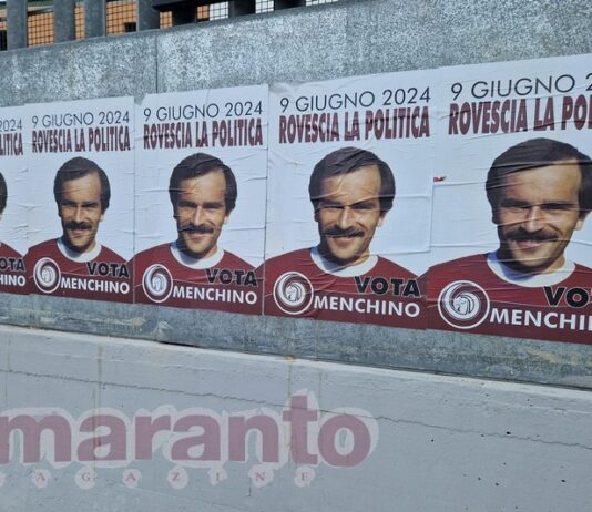 Elezioni il 9 giugno, giorno della rovesciata dei sogni. E spuntano i cartelli “vota Menchino”