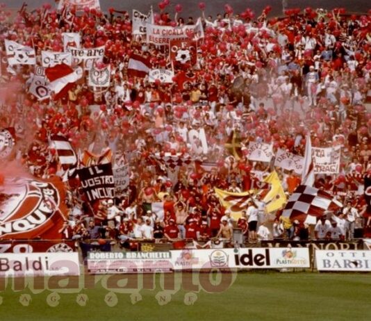 Cartoline di quel giorno a Pistoia… Vinsanto, coniglio, treni speciali e due gol