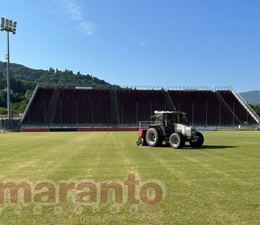 Manutenzione dei campi dello stadio, delle Caselle e di Rigutino: torna Green Grass
