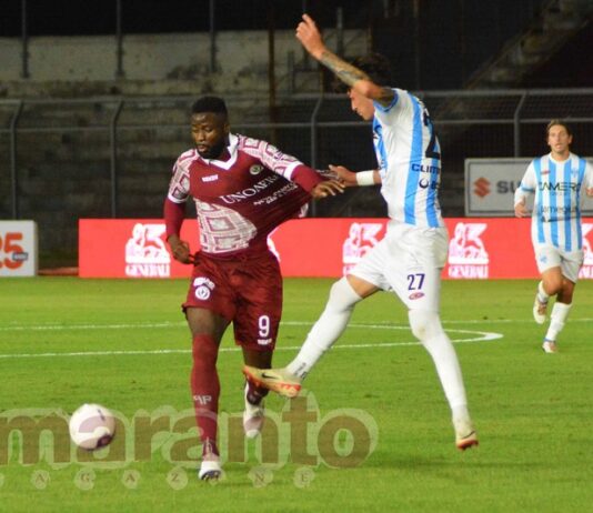 Ogunseye è indietro, Guccione spento, Renzi anonimo. Chierico si dà da fare, Righetti entra bene