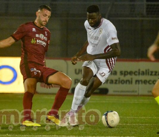 Si sblocca Ogunseye, cade il tabù Pontedera. Gli amaranto soffrono ma vincono di misura (0-1)