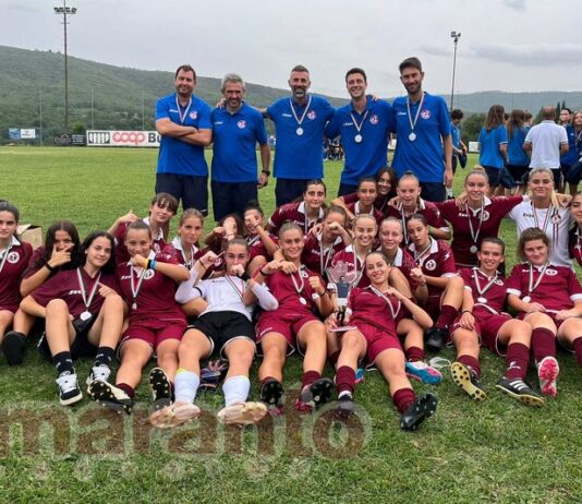 Acf Arezzo, l’under 17 ha vinto il Memorial Paolo Rossi. Lelli miglior giocatrice del torneo