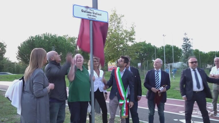 VIDEO / Il parco di via Acuto intitolato all’ex portiere amaranto Giuliano Giuliani