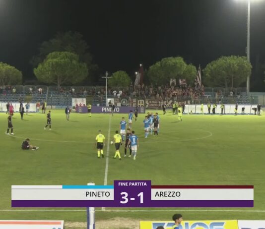 VIDEO / Pineto-Arezzo 3-1, la sintesi e i gol della partita