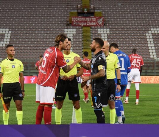 Entella e Gubbio a punteggio pieno, tris del Perugia sulla Spal. Ok Ternana e Campobasso