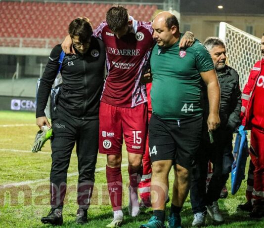 Distorsione alla caviglia per Gigli, rientra con il Milan Futuro. Troise deve cambiare la difesa