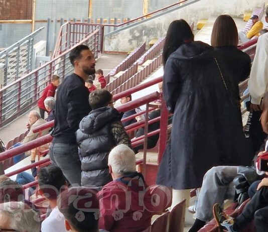 Storie ed emozioni da centravanti. Ciccio Caputo in tribuna, l’aretino Parigi in campo da avversario