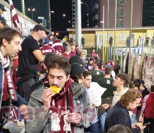 Una trasferta, una storia. La prima volta a Sestri Levante, Tavernelli e le focacce nel settore ospiti