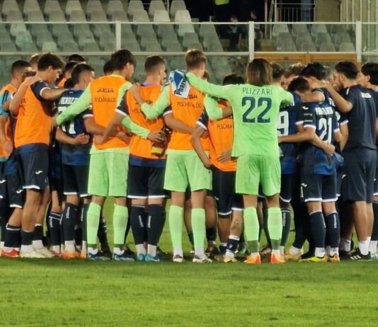 Il Pescara corre tanto e concede poco. Palle inattive micidiali per una squadra che sogna la B