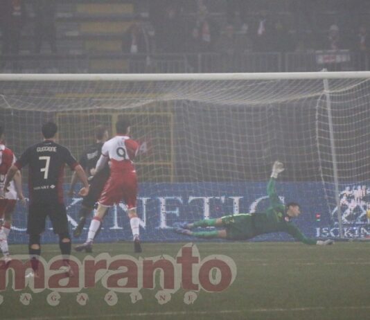 Ha avuto ragione Bucchi. Formazione con tanti piedi buoni, due gol, bella vittoria a Rimini (0-2)