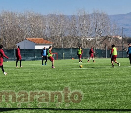 Lunedì si gioca sul sintetico, squadra al lavoro alle Caselle. Differenziato per Settembrini