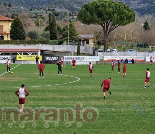 Uscite da dietro, possesso palla e finalizzazione nella seduta di Rigutino. Avanti con il 433